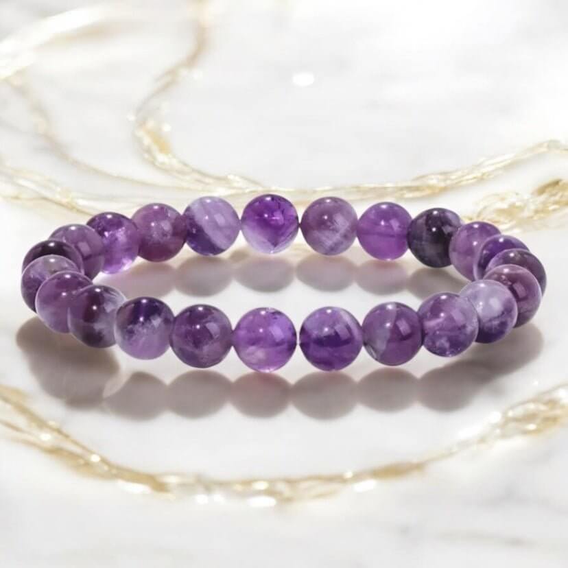 Amethyst Kugelarmband – Stilvolles Schmuckstück mit natürlicher Energie