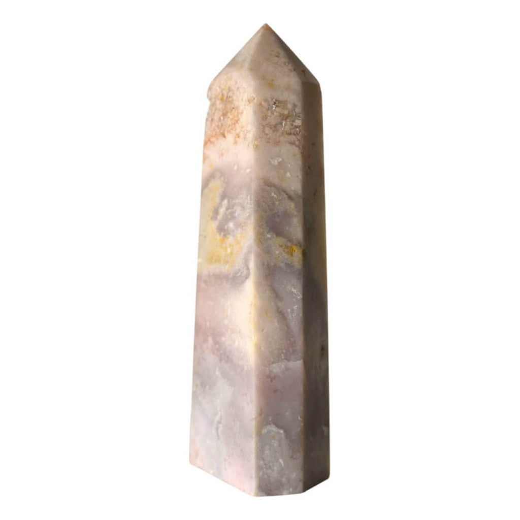 Rosa Amethyst Obelisk - Kraftvolles Highlight in sanften Tönen