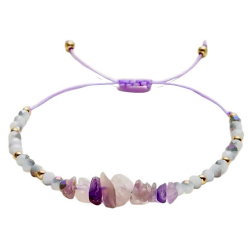 Amethyst Schutzarmband – Stilvolles Schmuckstück für Balance und Schutz