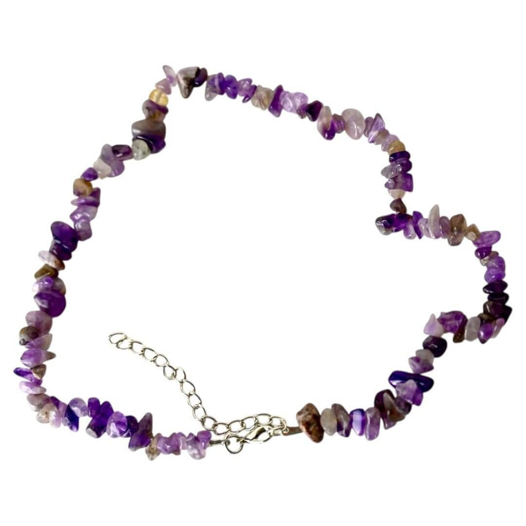 Splitter-Halskette aus Amethyst – Ausdrucksstarkes Schmuckstück für Harmonie und Ruhe