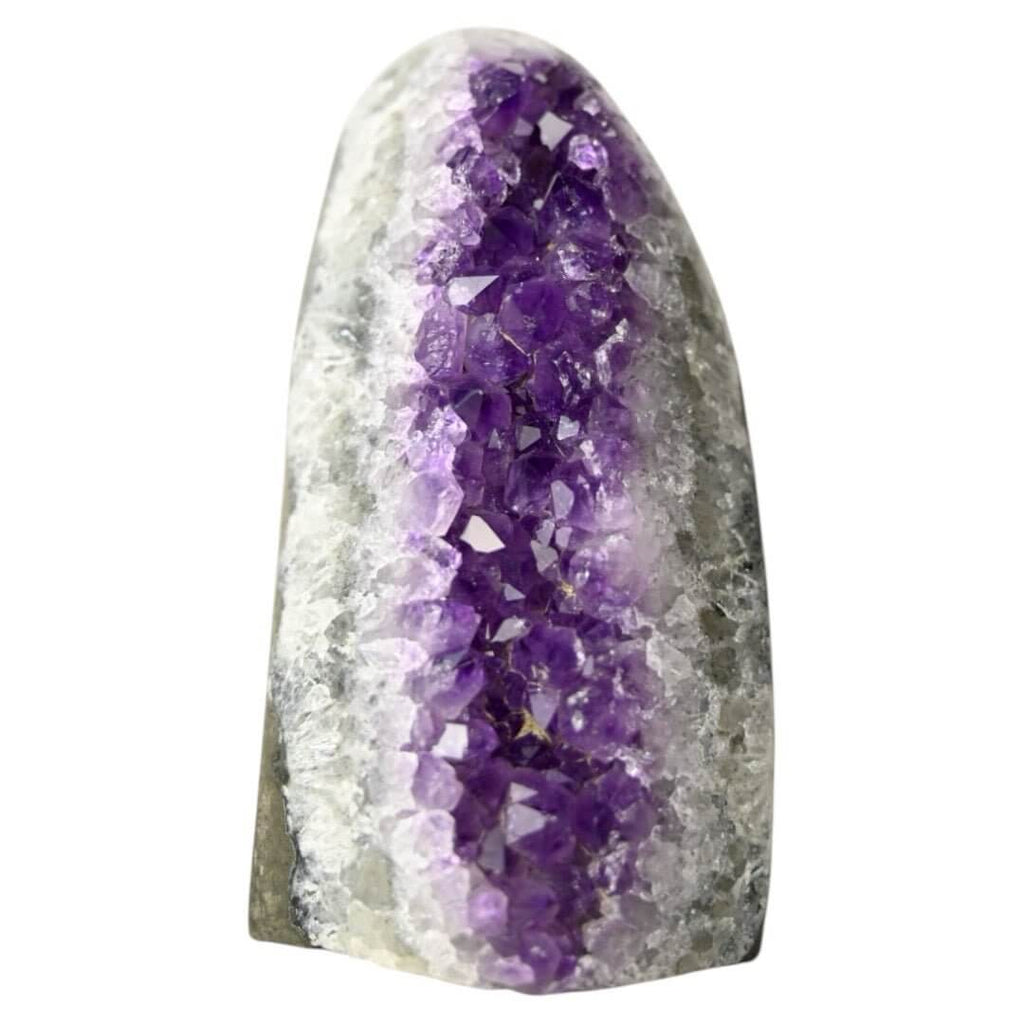 Funkelnde Amethystdruse – Einzigartige Wohn-Dekoration