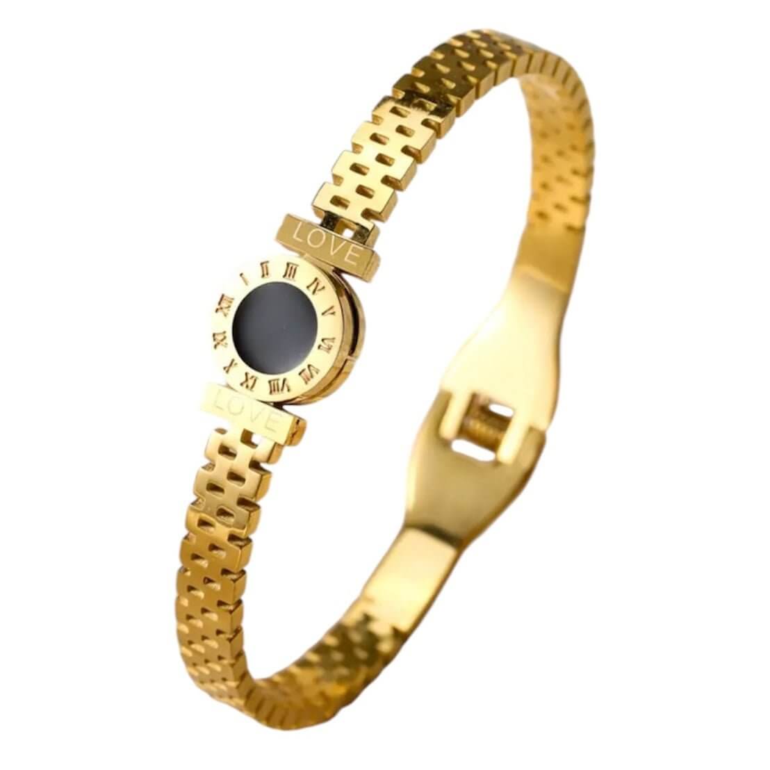 Goldenes Armband „LOVE“ – klassisch mit einer modernen Note