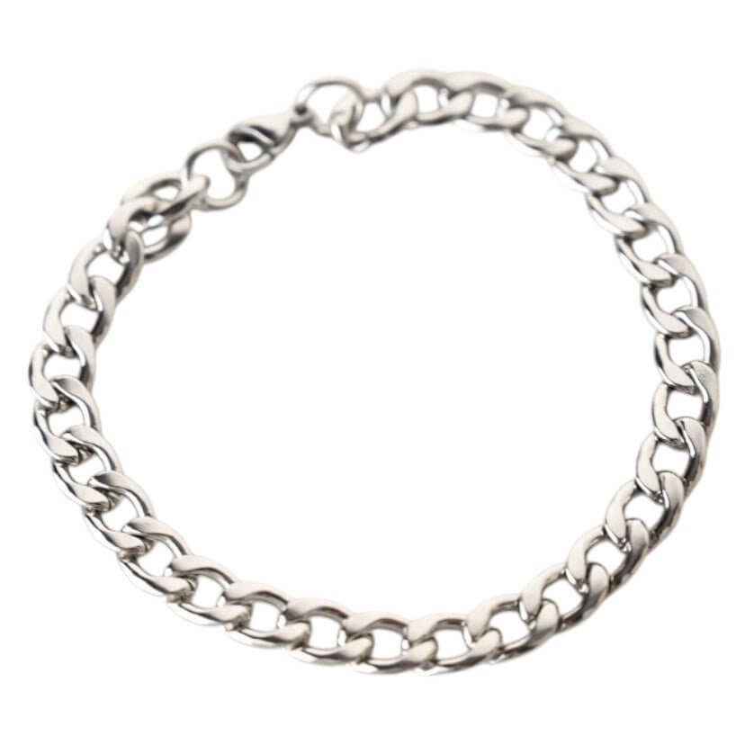 Silbernes grobes Armband – Ausdrucksstark und elegant