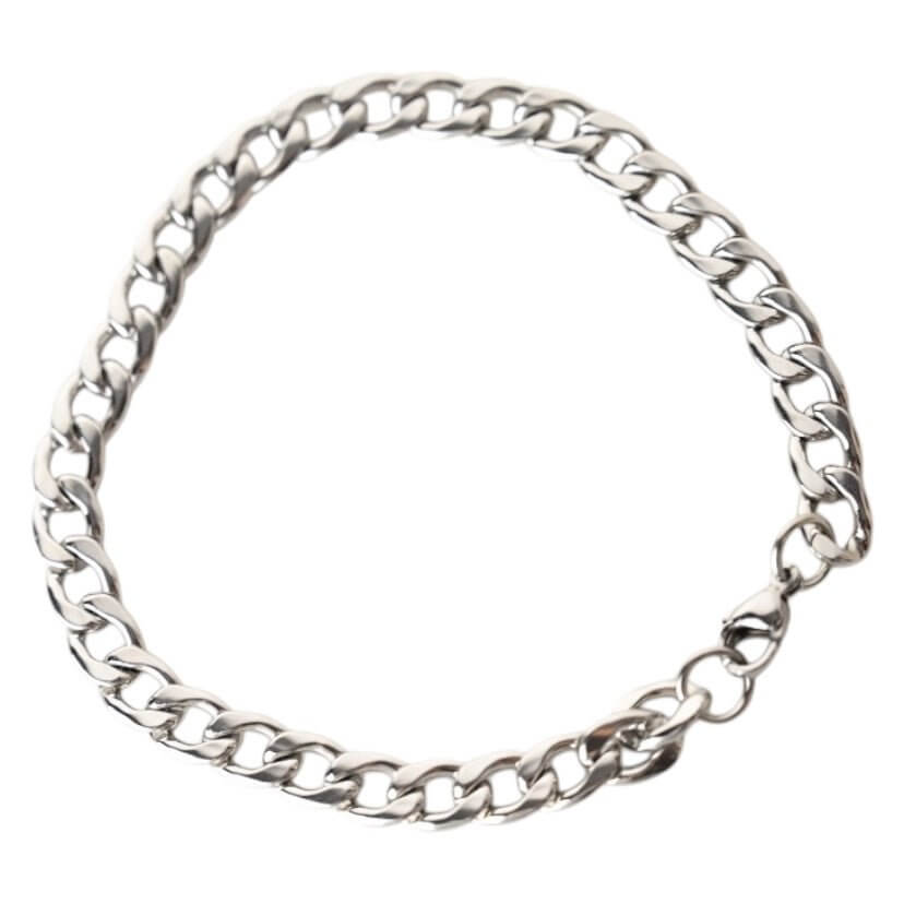 Silbernes grobes Armband – Ausdrucksstark und klassisch