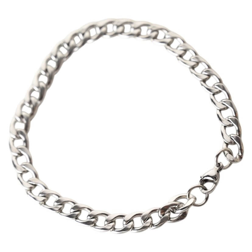 Silbernes grobes Armband – Ausdrucksstark und klassisch