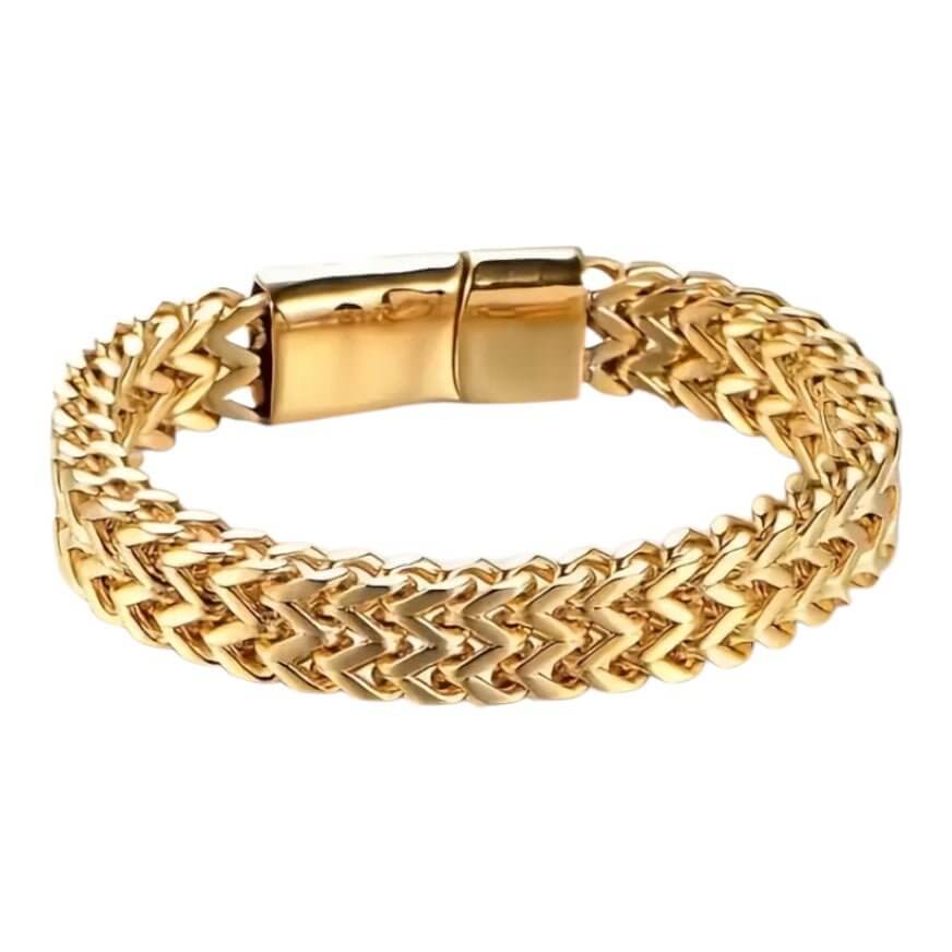 Goldenes Armband mit Magnetverschluss