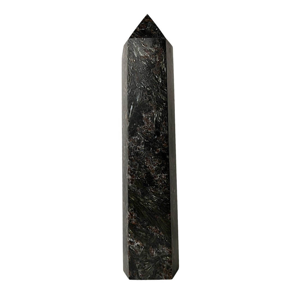 Astrophyllit-Granat Obelisk – imposantes Naturjuwel mit markanter Struktur