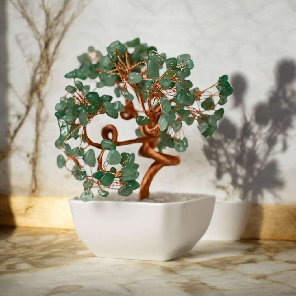 Bäumchen aus Aventurin – Positive Energie für Ihr Zuhause