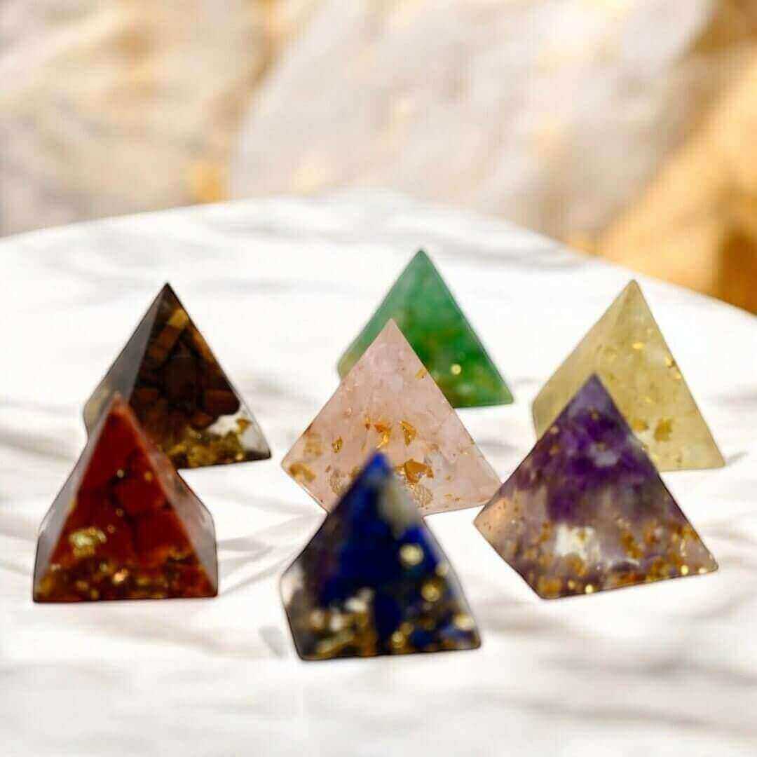 Edelstein Pyramide Aventurin - Frischer Akzent