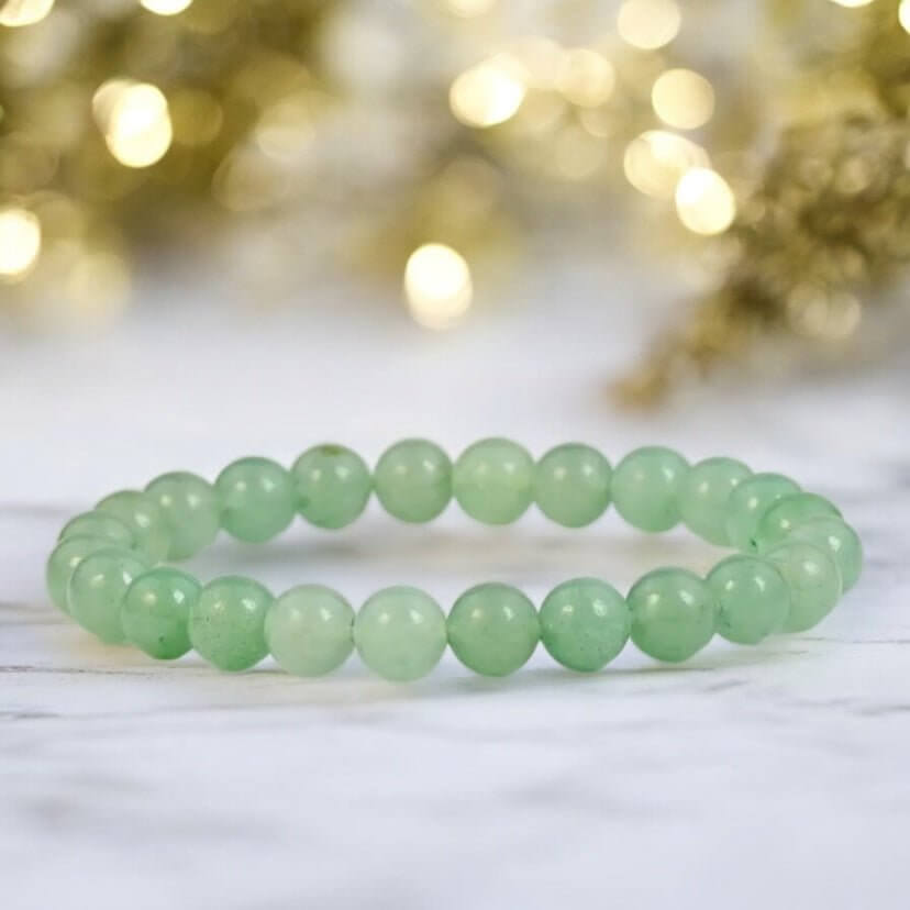 Aventurin Kugelarmband – Sanftes Schmuckstück für Ruhe und Gelassenheit