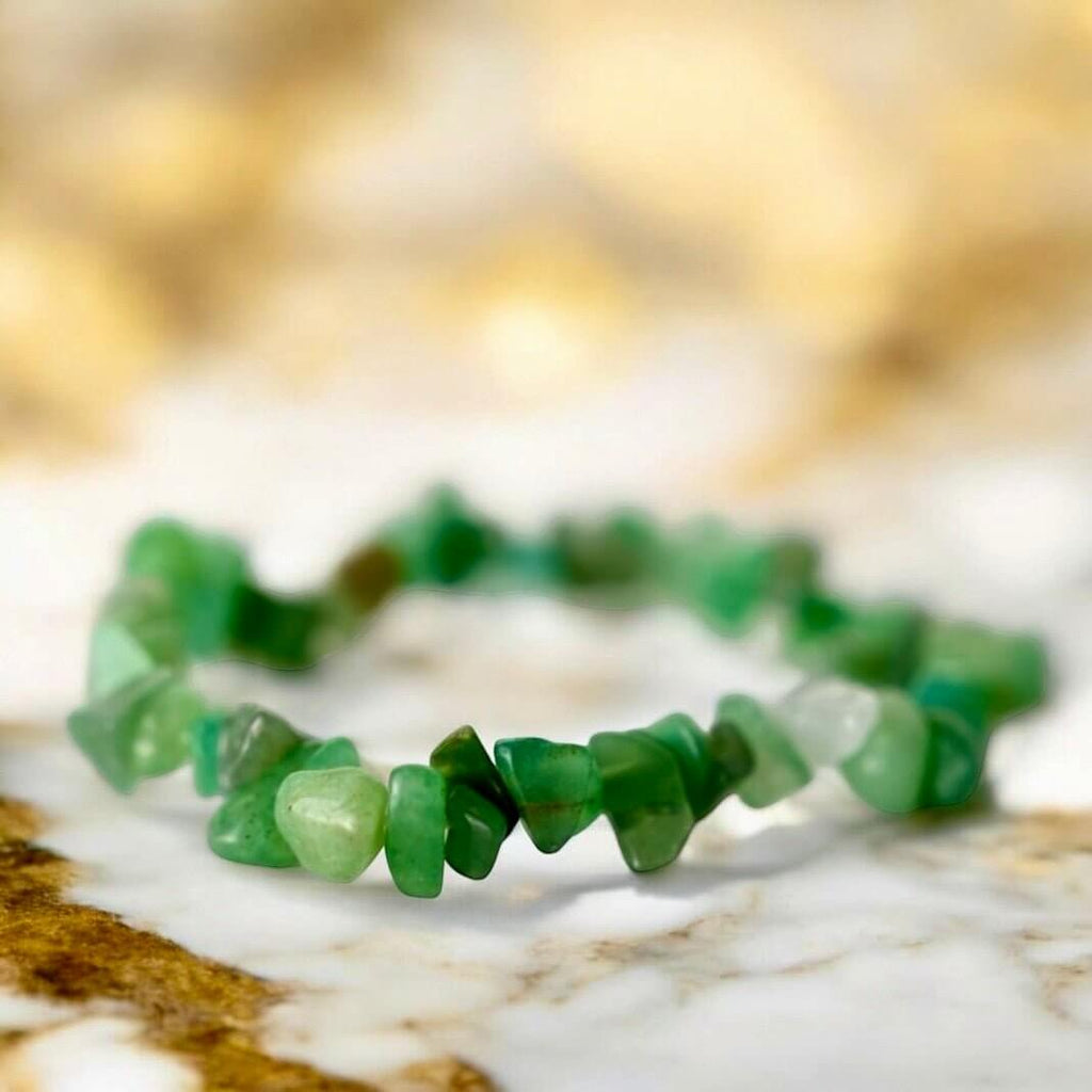 Splitterarmband aus Aventurin – Unterstützt Optimismus und positive Energie