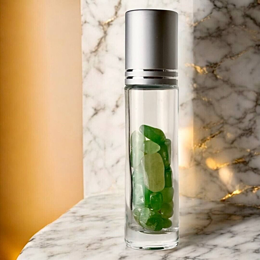 Ölroller Aventurin – Stilvolle Kristalle für Entspannung und Balance