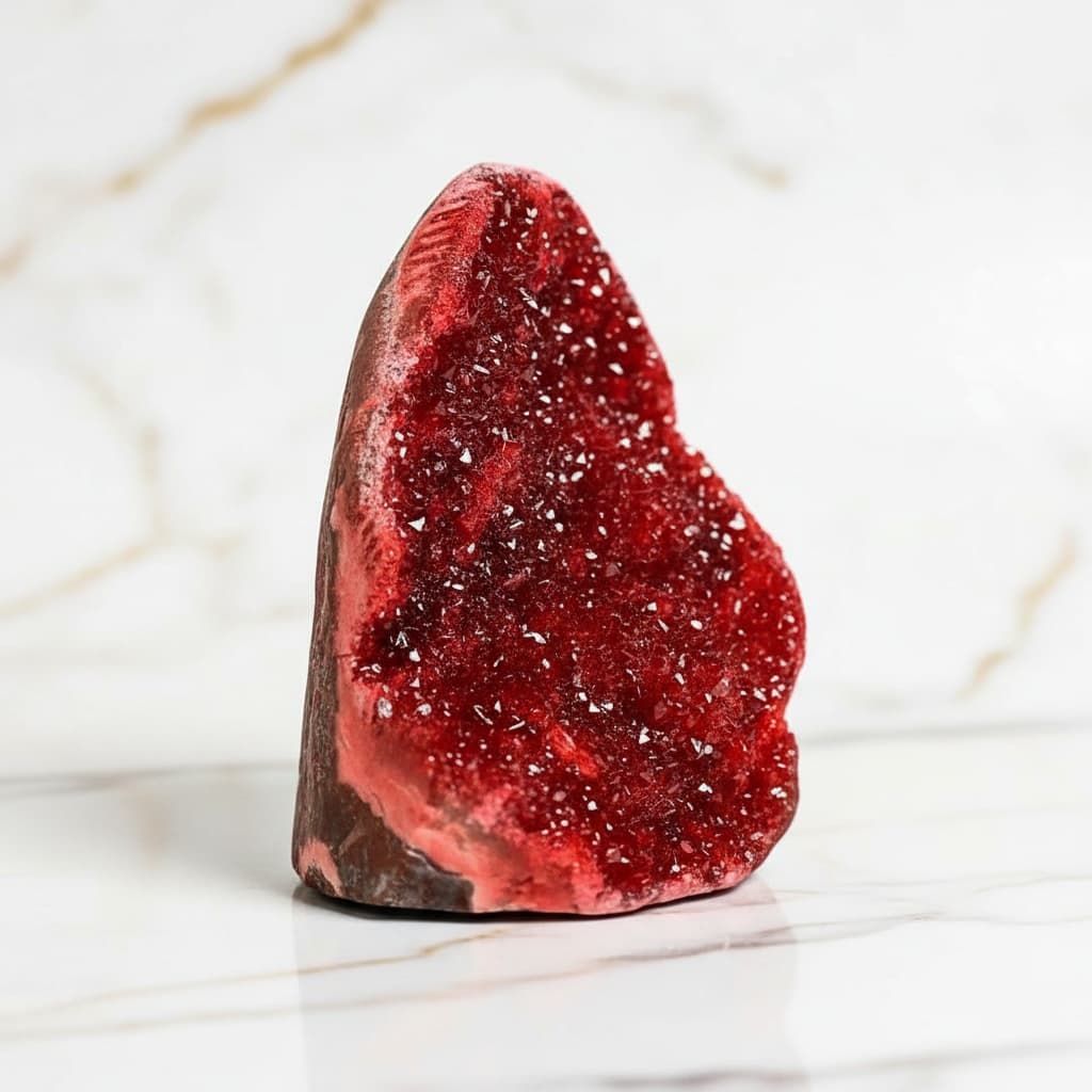 Amethystdruse Rot – Wohnjuwel fürs Zuhause CrystalScents