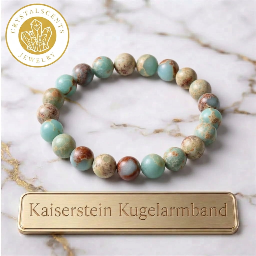 Kaiserstein Kugelarmband – Kraftvolles Naturjuwel für Stabilität