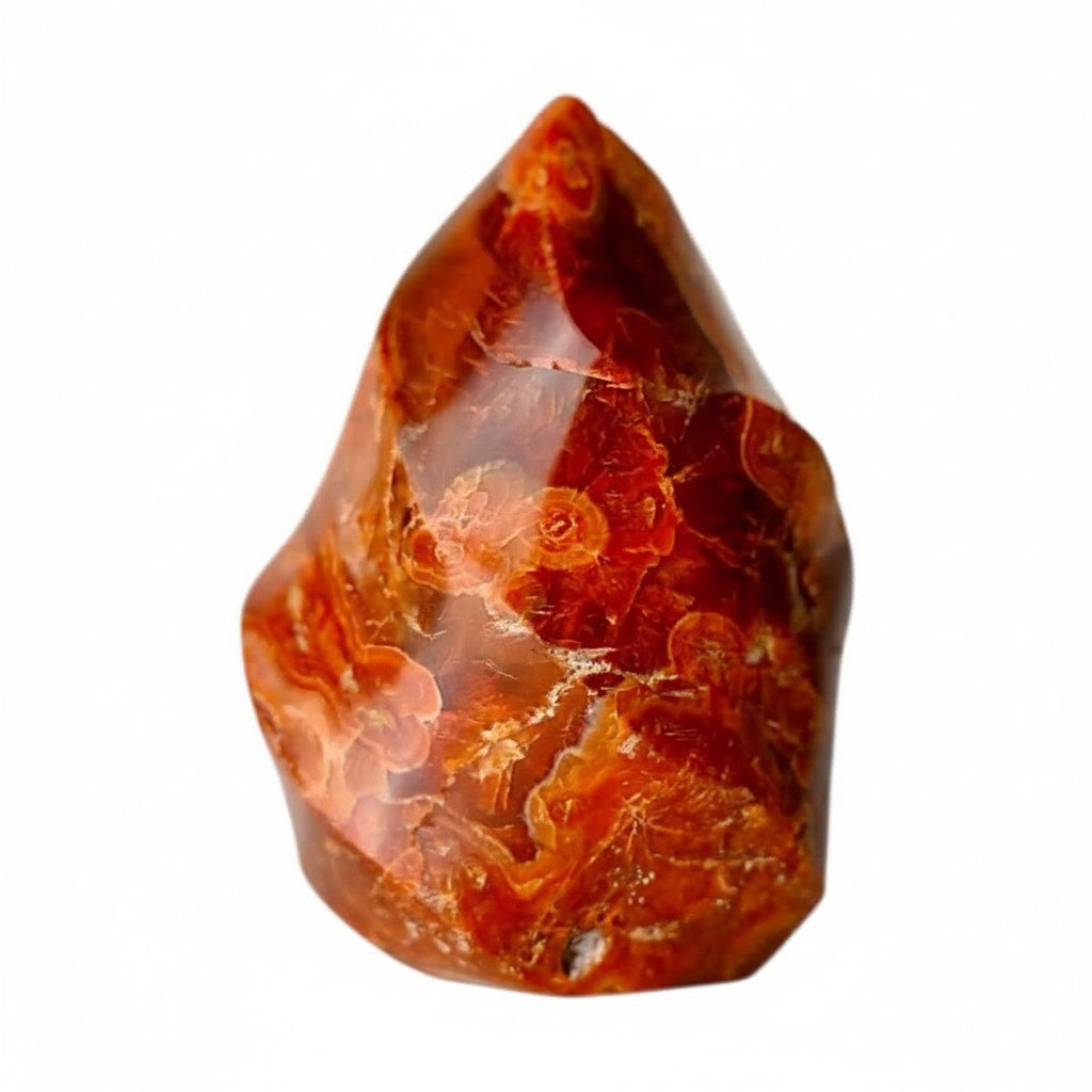 Karneol Flamme – Strahlendes Kristallobjekt CrystalScents