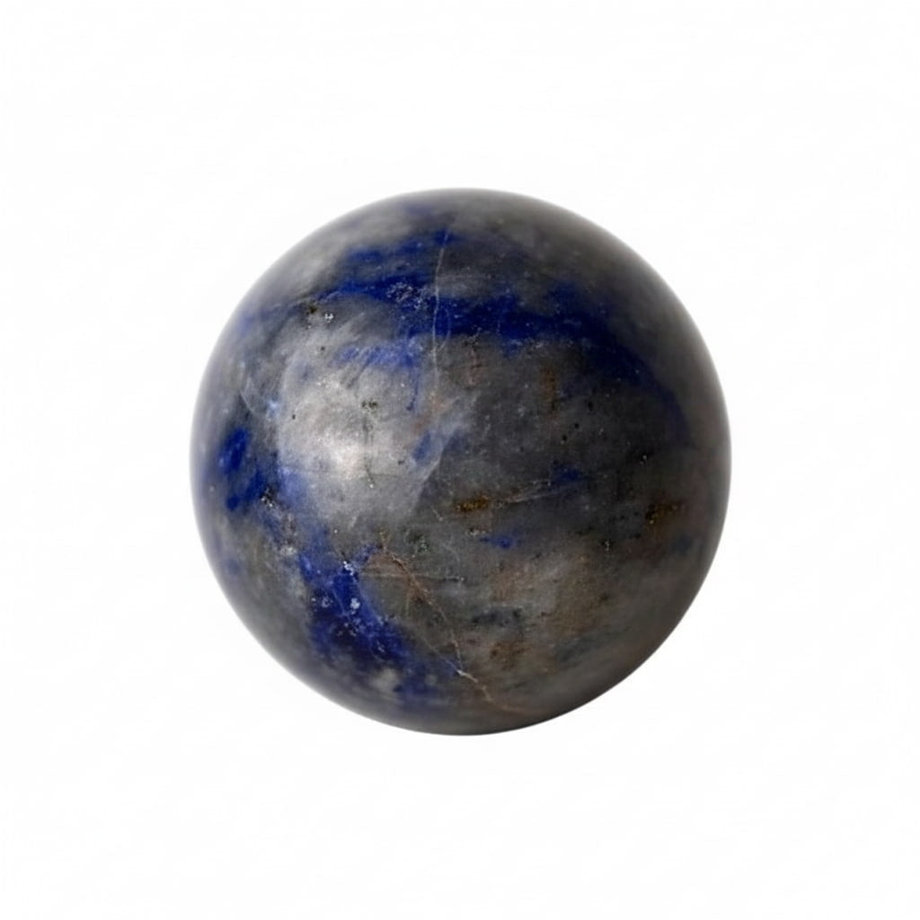 Mini Lapislazuli Kugel - Handschmeichler in tiefem Blau CrystalScents