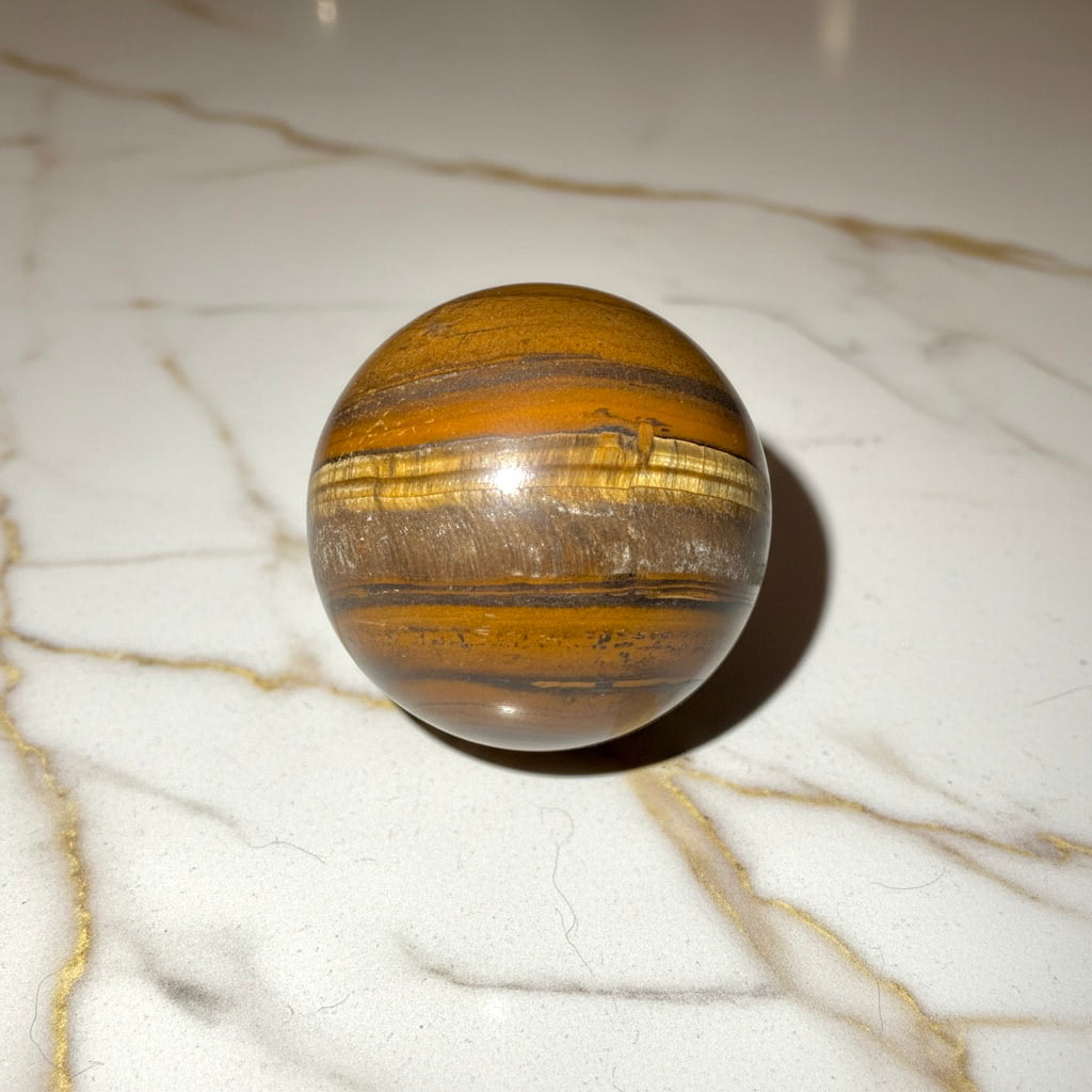 Tigereisen Kugel – Struktur & Zuversicht CrystalScents