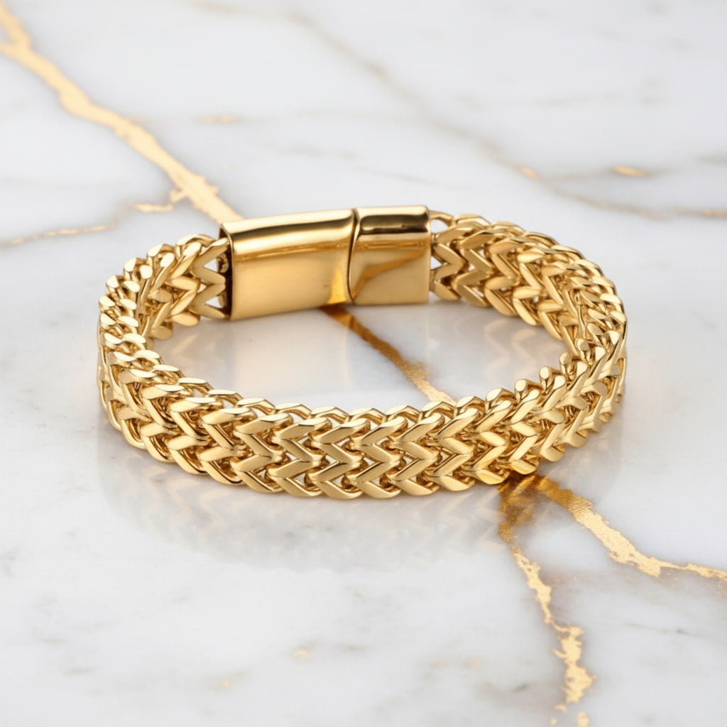 Armband - Magnetverschluss in Gold CrystalScents