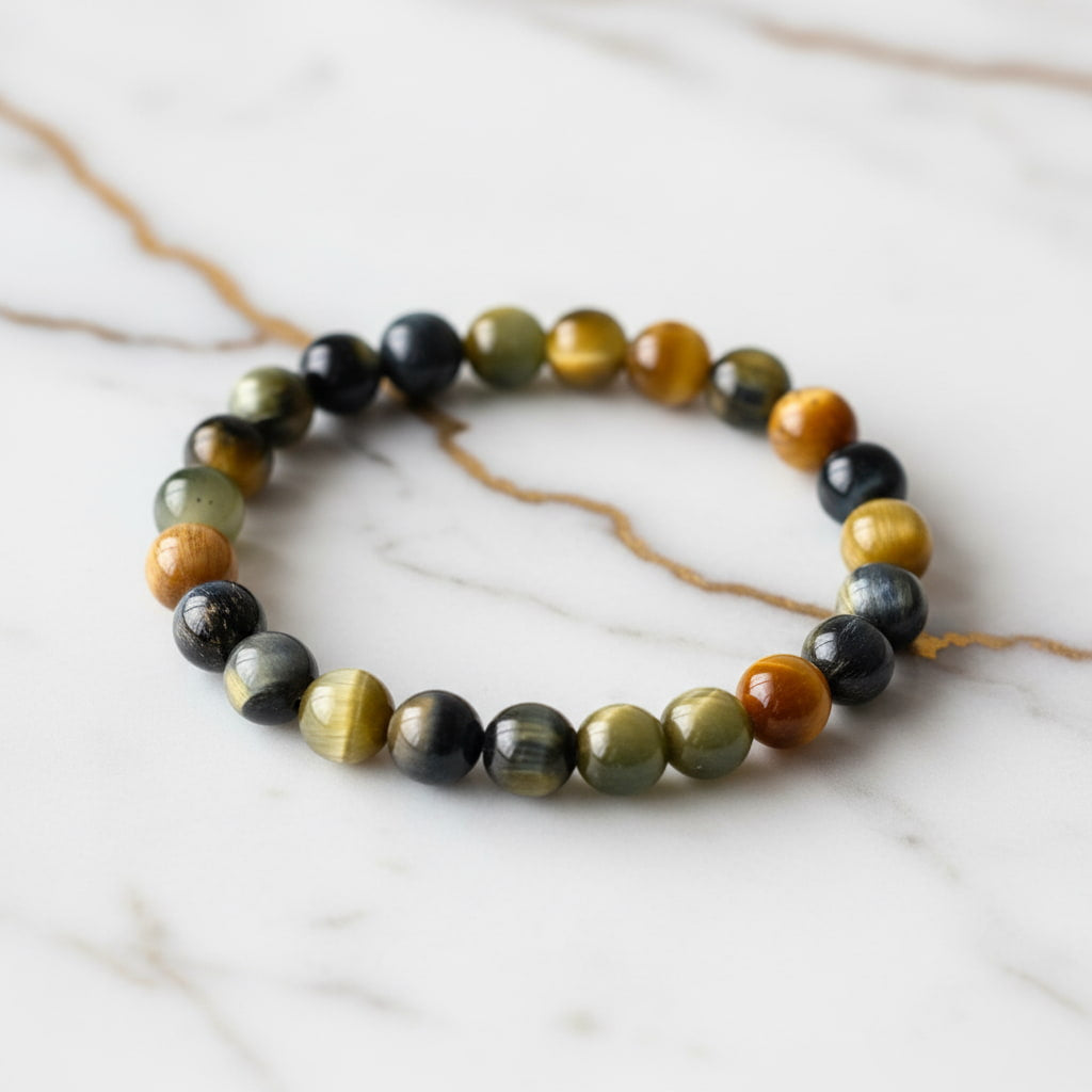 Tigerauge Kugelarmband - Energie & Schutz JETZT sichern CrystalScents