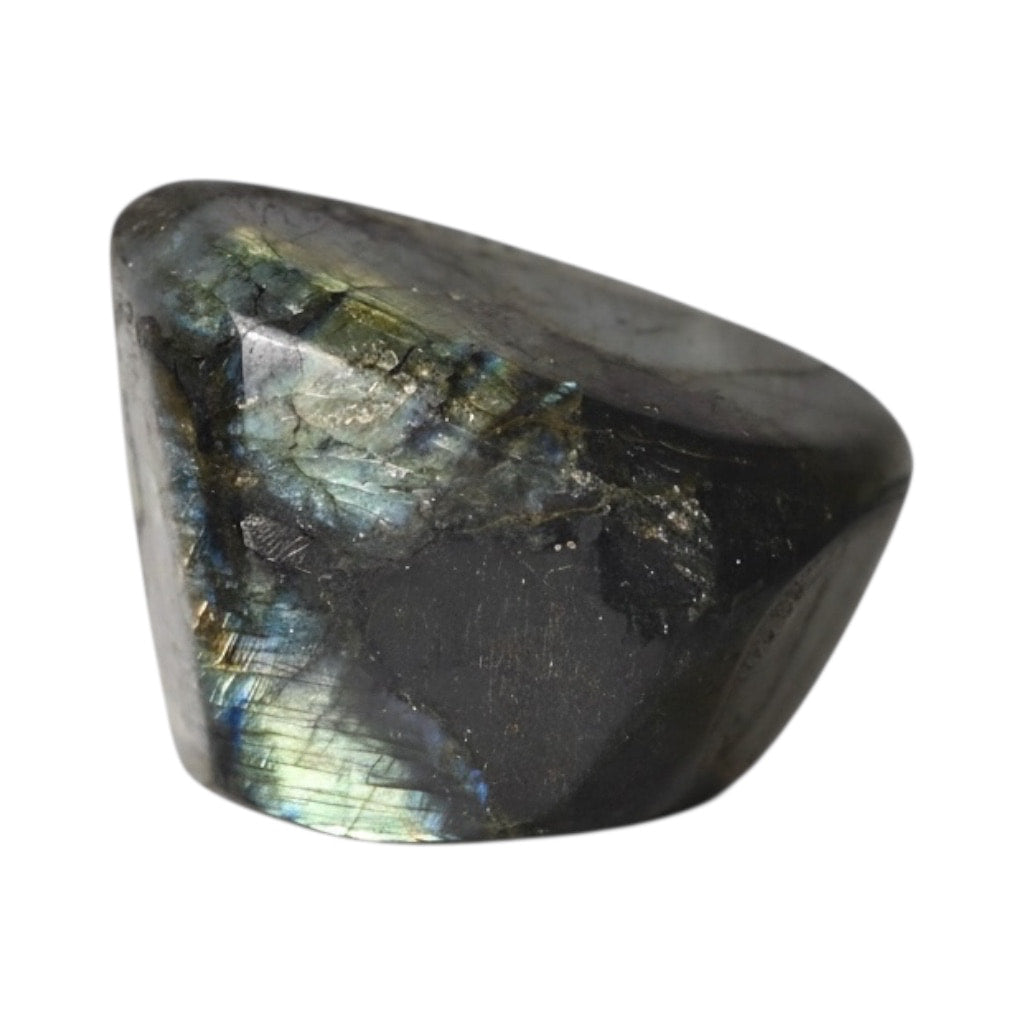 Labradorit Freiform - Goldener & grüner Schimmer CrystalScents
