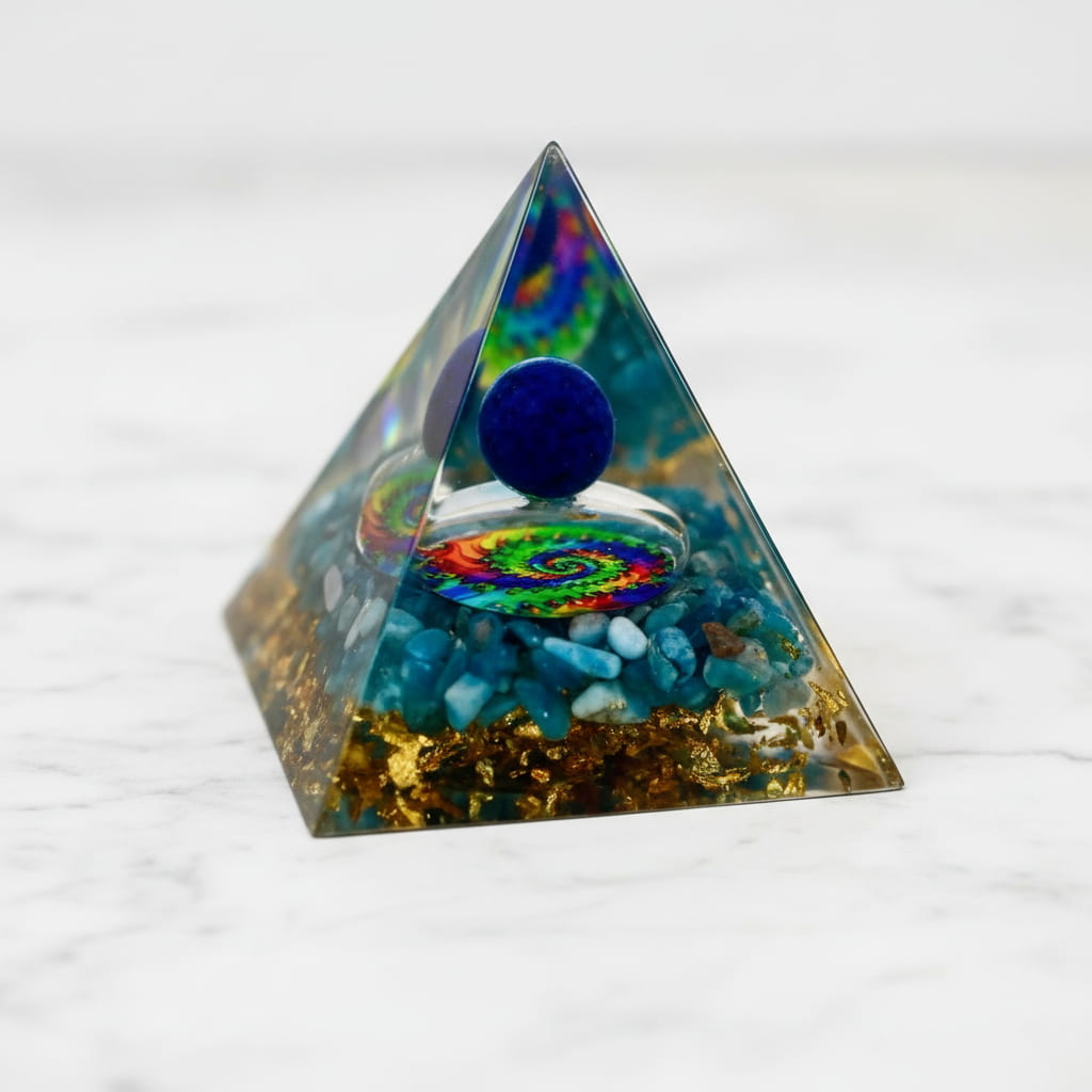 Apatit Orgonit Pyramide – Balance & Geist