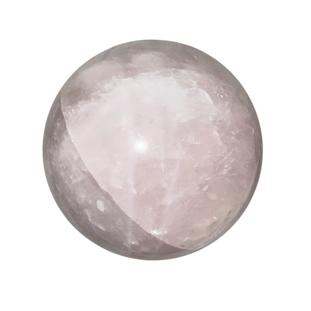 Rosenquarz Kugel – Zarte rosa Schwingungen CrystalScents