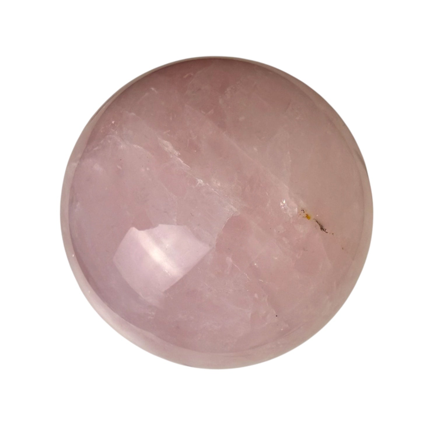 Rosenquarz Kugel – Freude & Liebe CrystalScents