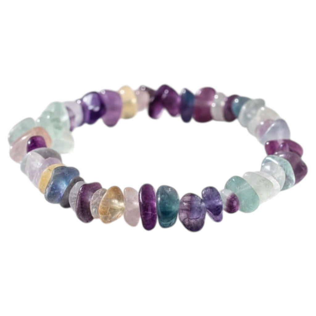 Fluorit Splitterarmband - Fokus & innere Balance CrystalScents