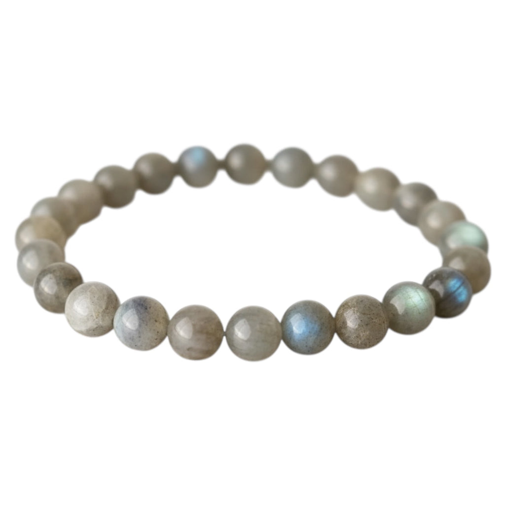 Labradorit Sunset Kugelarmband – Schmuckstück mit Farbspiel CrystalScents