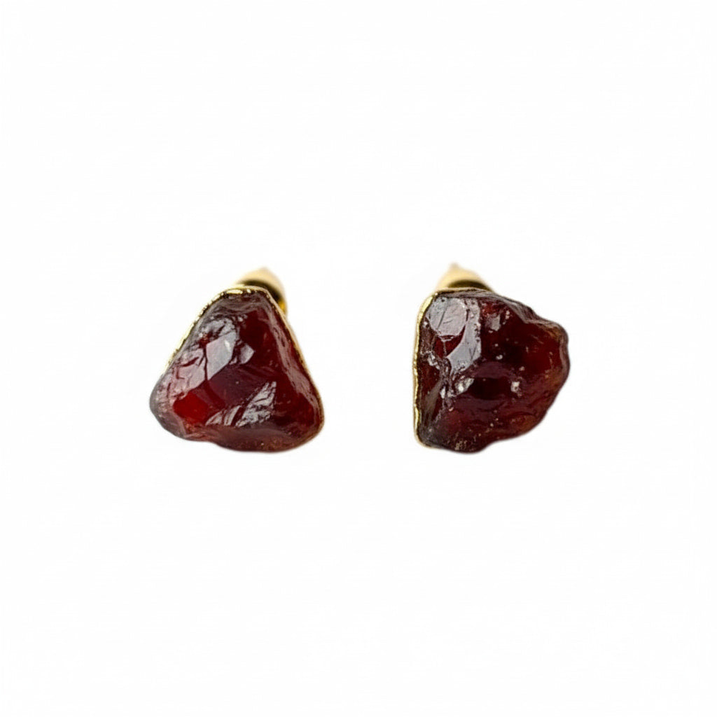 Granat Ohrringe – Energie & Ausstrahlung CrystalScents