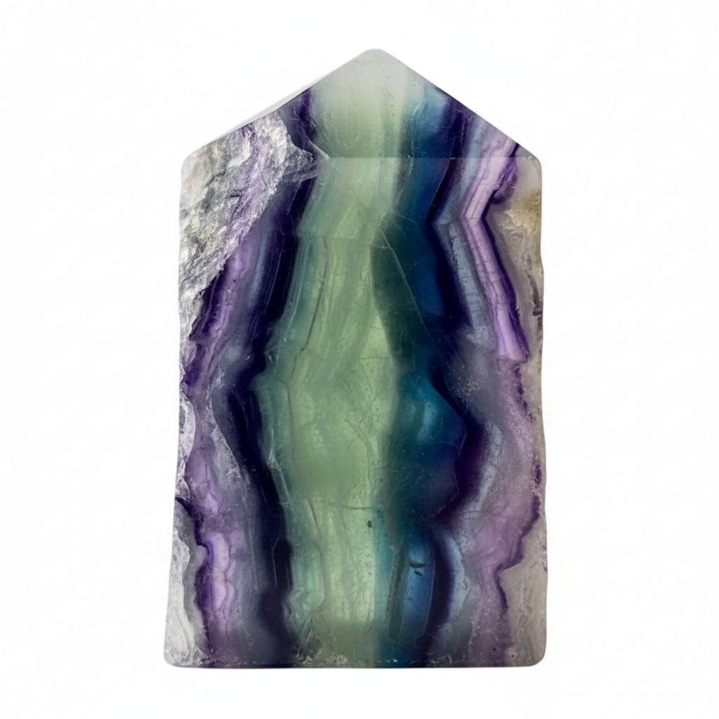 Fluorit Obelisk – Schönes Naturjuwel für Zuhause CrystalScents