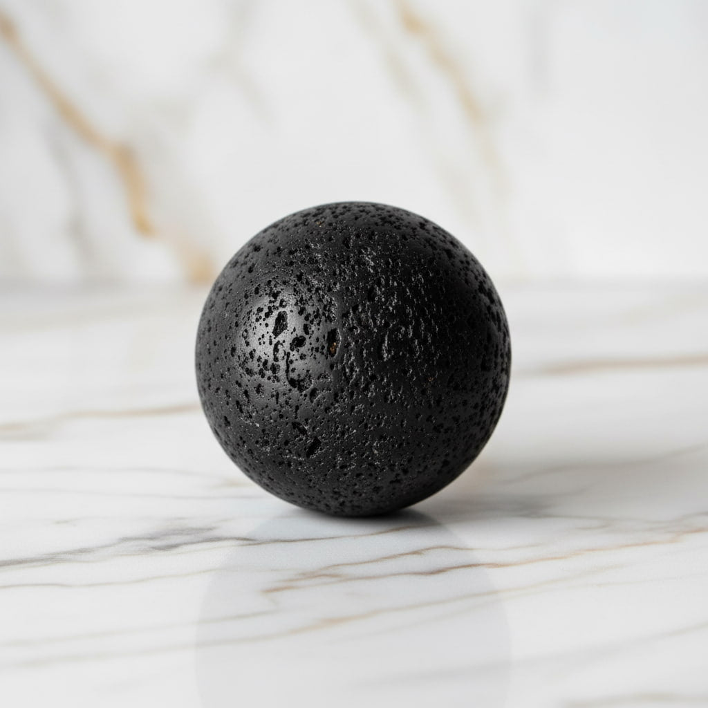 Vulkanstein Kugel - für Energie und innere Balance