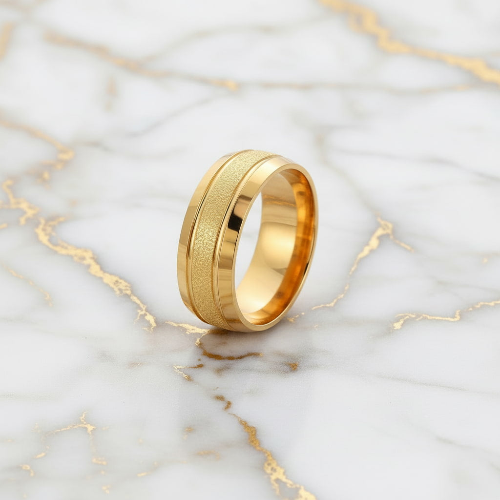 Ring Gold – mit Frosted-Finish CrystalScents