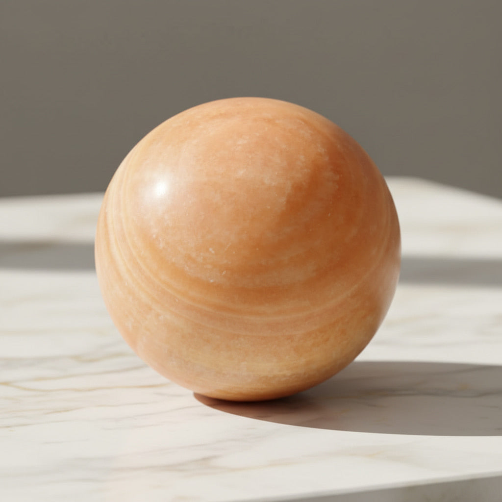 Calcit Kugel - für Wärme & Vitalität