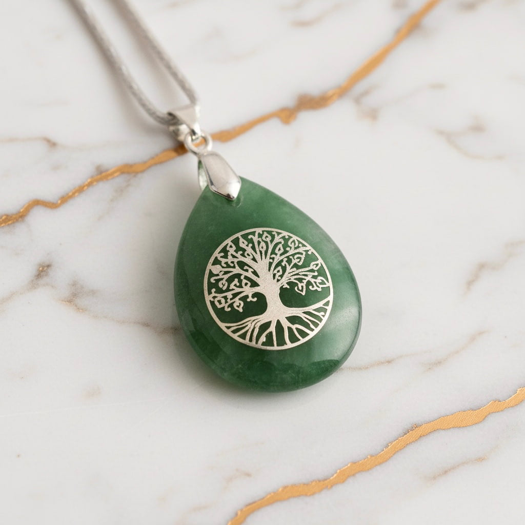 Aventurin Halskette - Baum des Lebens CrystalScents