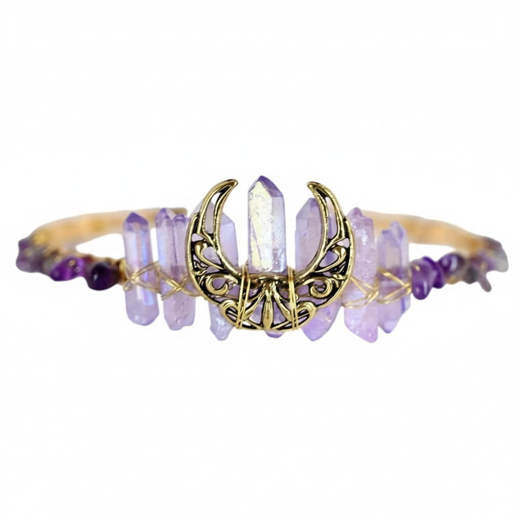 Amethyst Tiara – Eleganz & Stil für besondere Anlässe CrystalScents