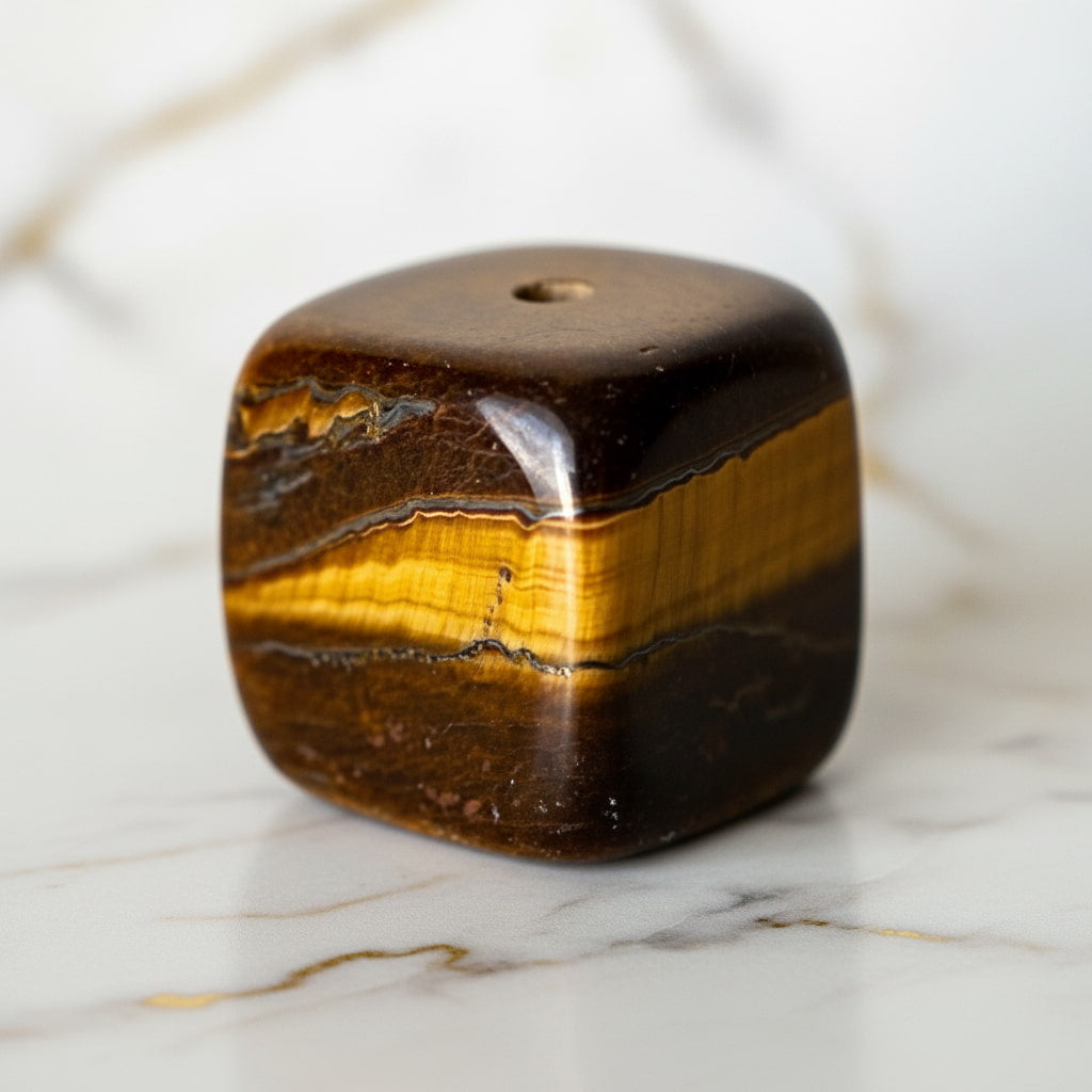Tigerauge Duftstäbchenhalter – Wohlfühlen Zuhause CrystalScents