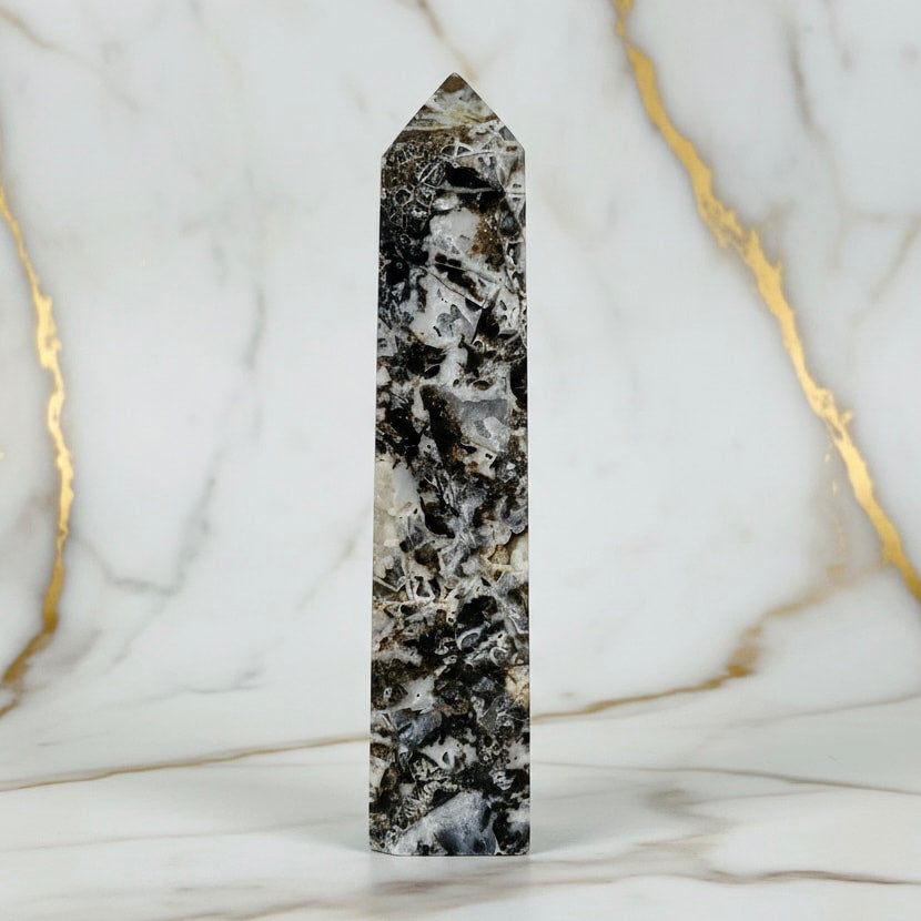 Sphalerit Obelisk – Druzy Kristallhighlight JETZT sichern CrystalScents