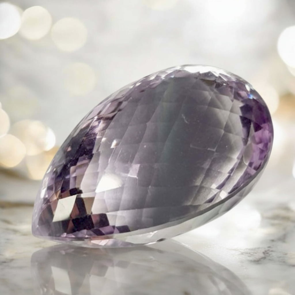 Amethyst – Zertifiziertes Kristalljuwel mit makelloser Eleganz