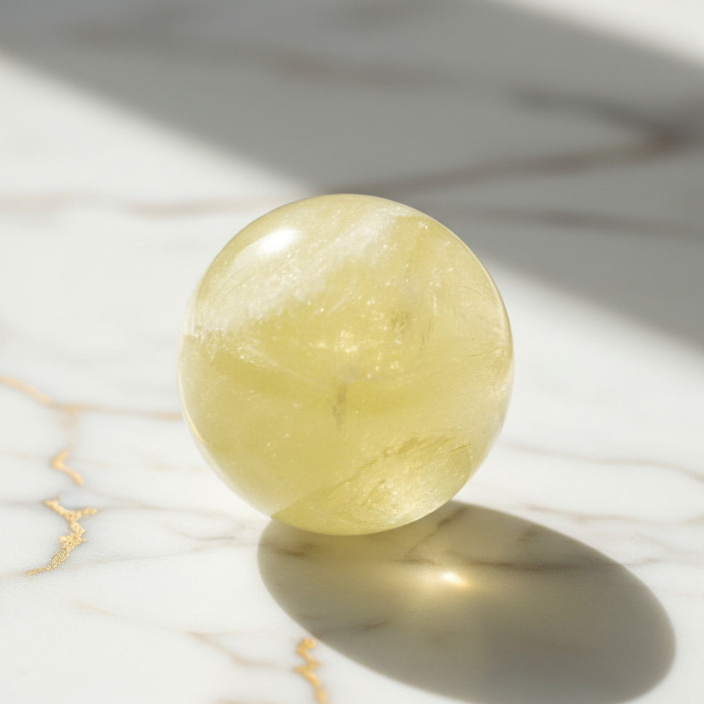 Citrin Kugel – Stilvolles Highlight CrystalScents