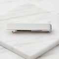 Krawattenklammer Wellenform in Silber – minimalistisches Design CrystalScents