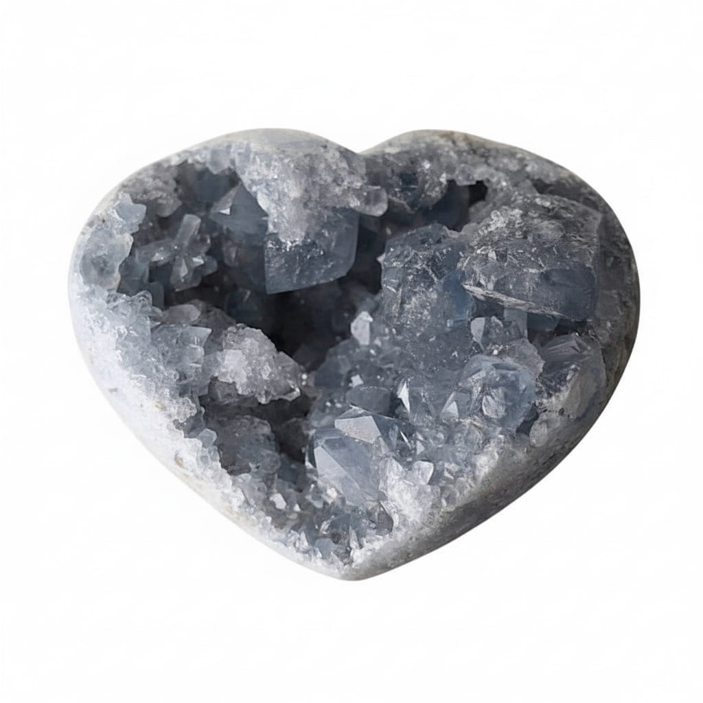 Celestit Cluster Herz – Liebe & Harmonie JETZT sichern CrystalScents