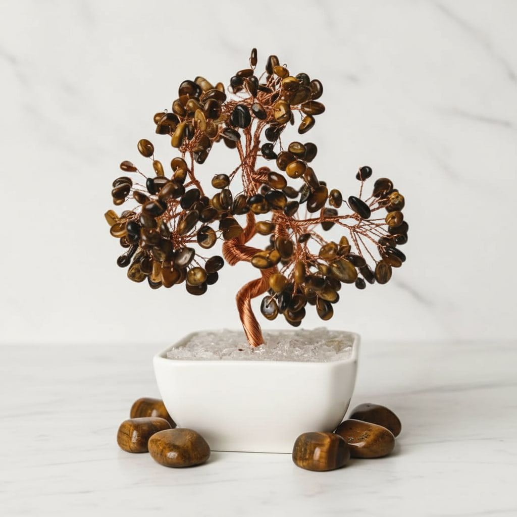 Tigerauge Baum - Erdung & Stärke JETZT sichern CrystalScents