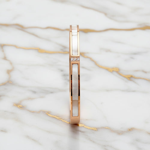 Armband - Roségold mit Perlmutt CrystalScents