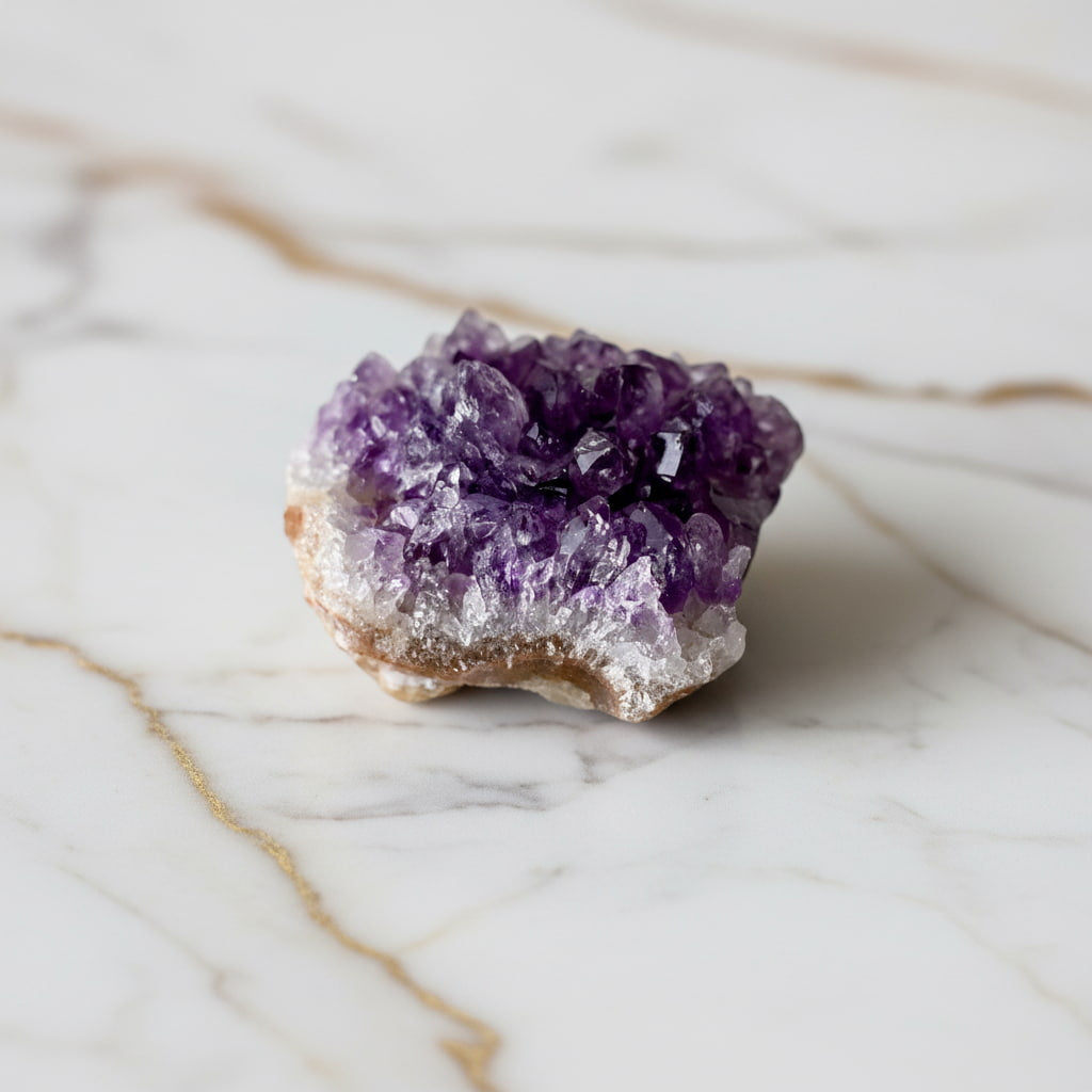 Amethyst Cluster – Funkelndes Unikat