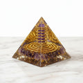 Orgonit Pyramide Amethyst - Geist & Seele CrystalScents