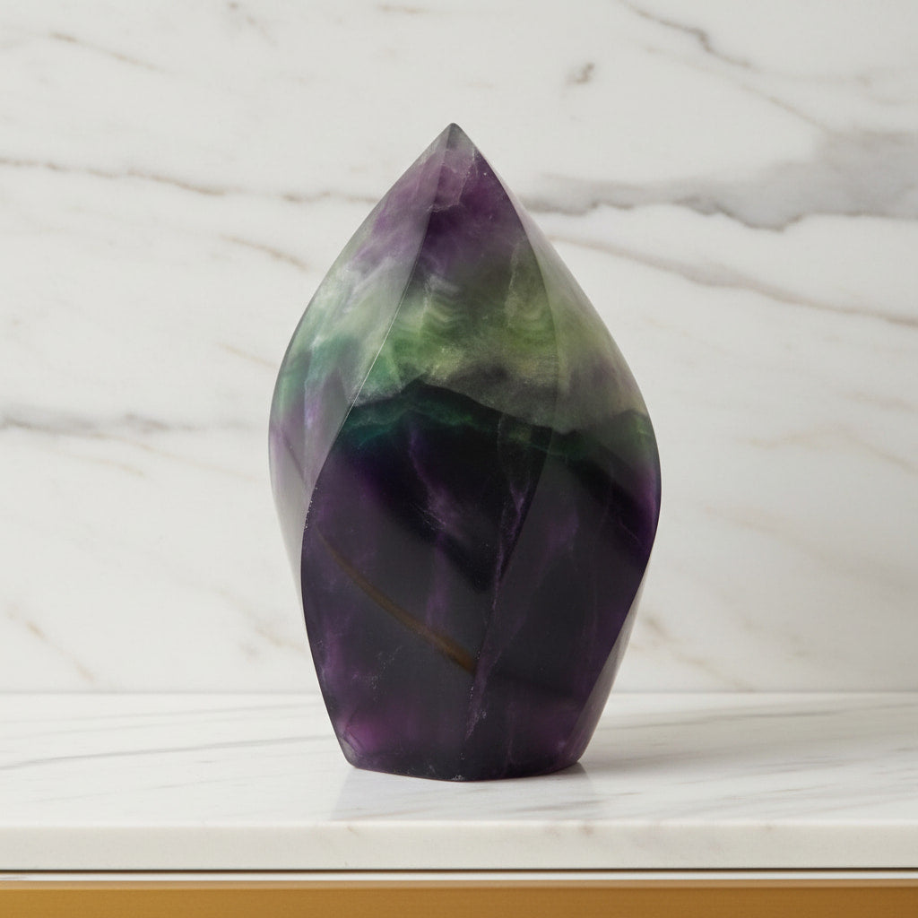 Fluorit Flamme – Farbspiel & Form CrystalScents