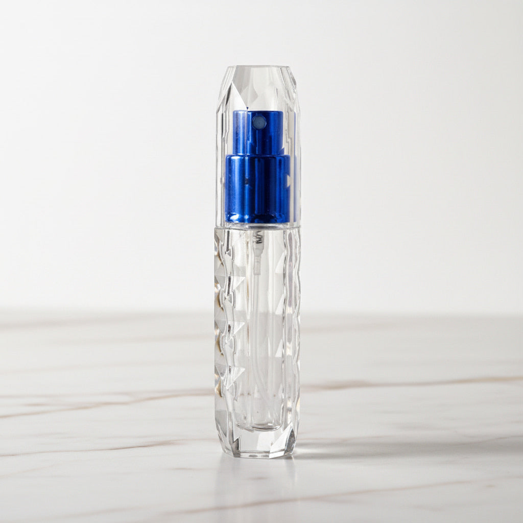 Parfümabfüller in Blau für unterwegs CrystalScents