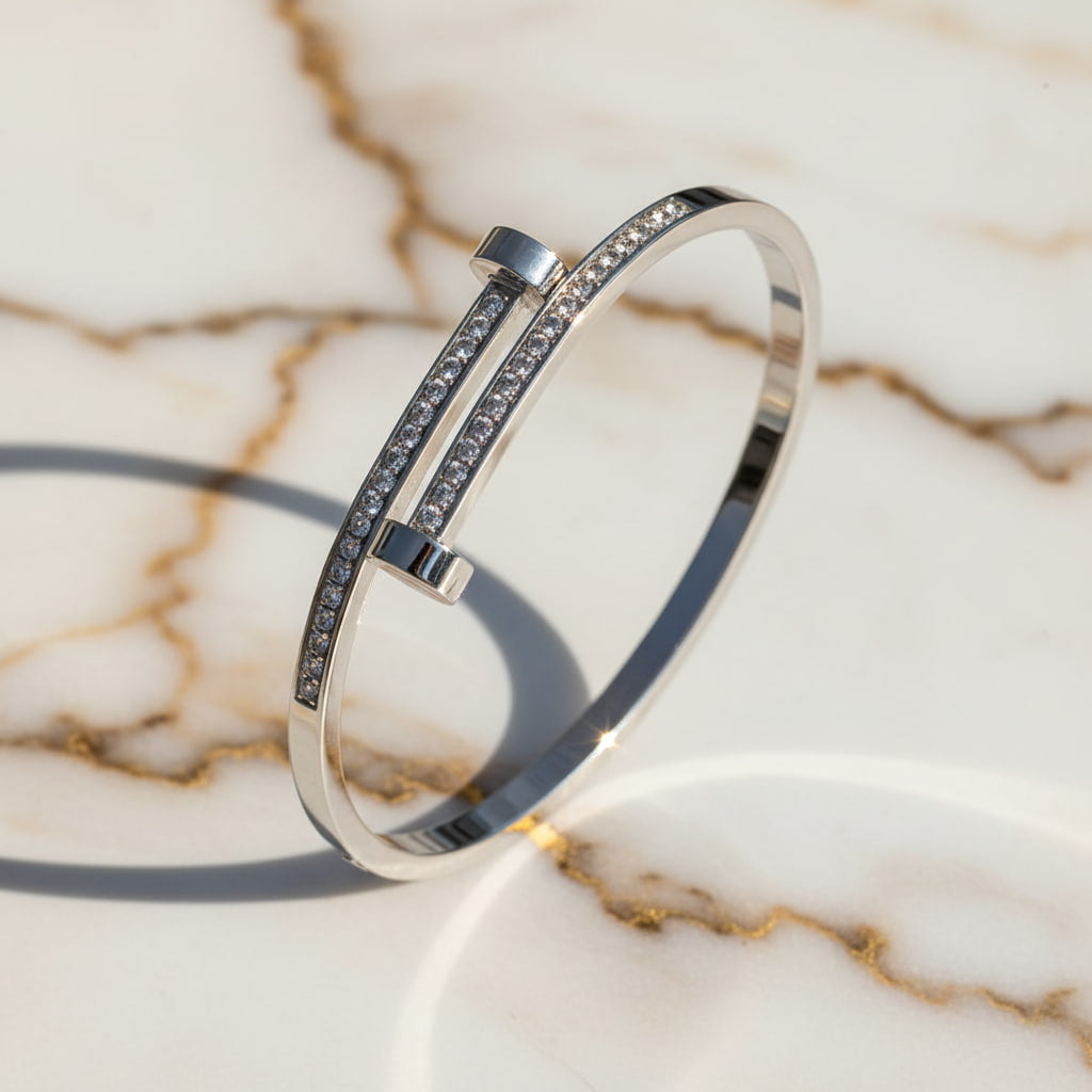 Armreif Silber – Elegantes Schmuckstück CrystalScents
