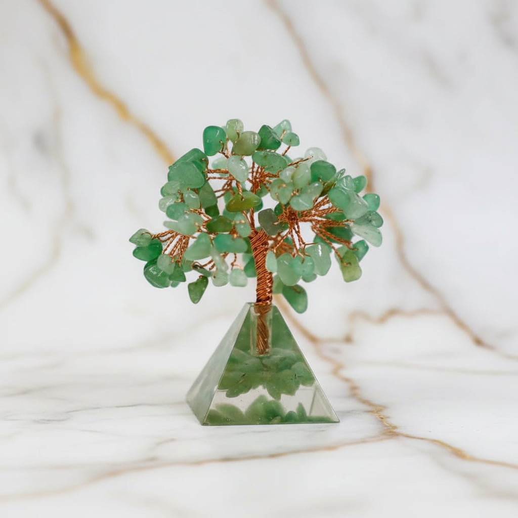 Aventurin Baum - Kristallpyramide